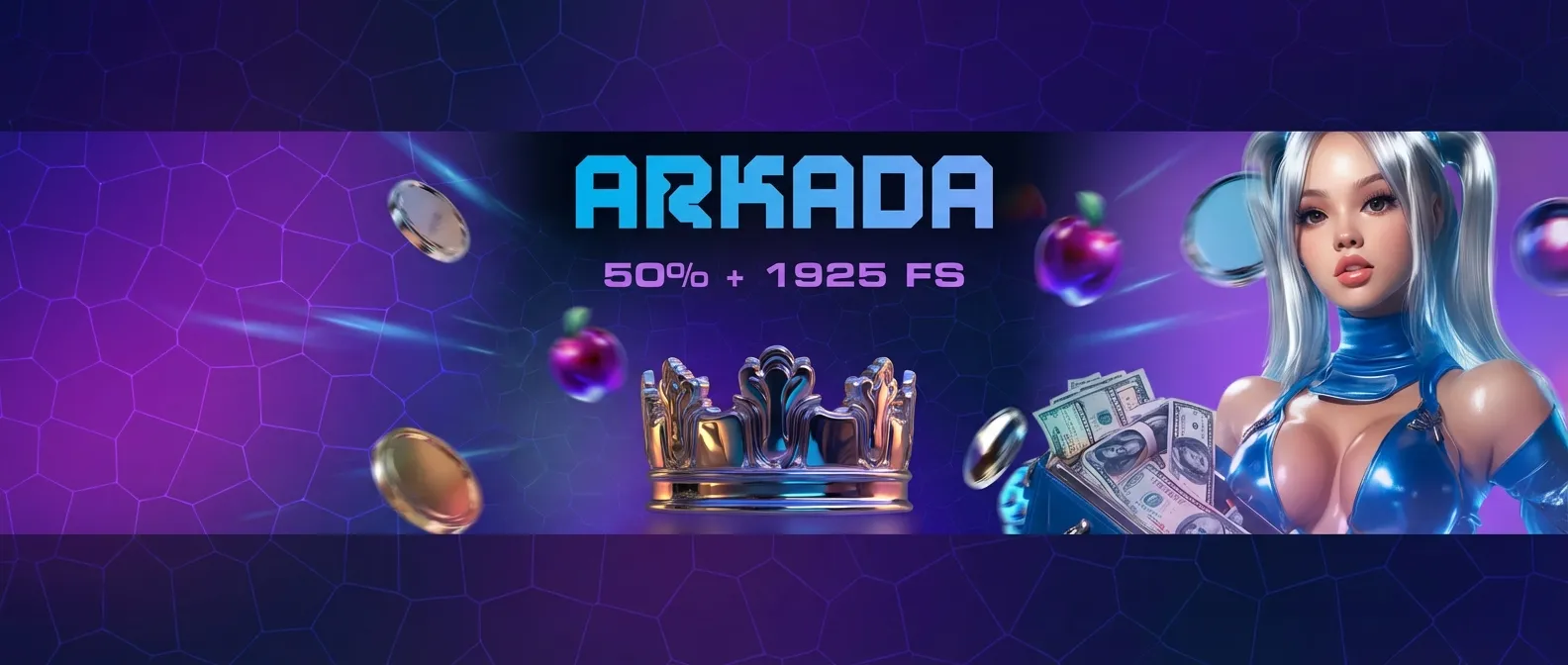 Arkada казино баннер